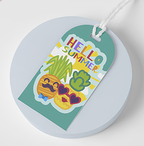 Half Circle Hang Tags