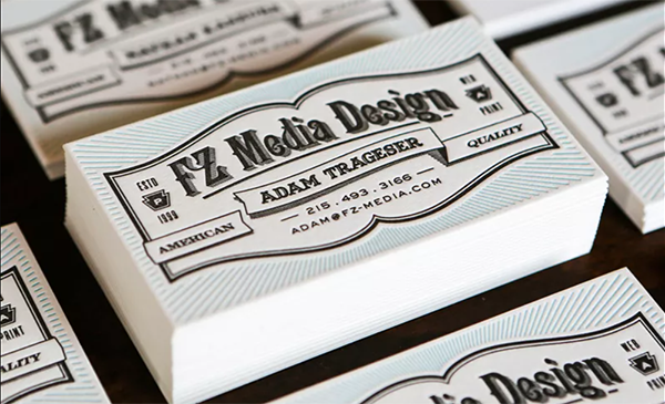 Business Card Typography 02
